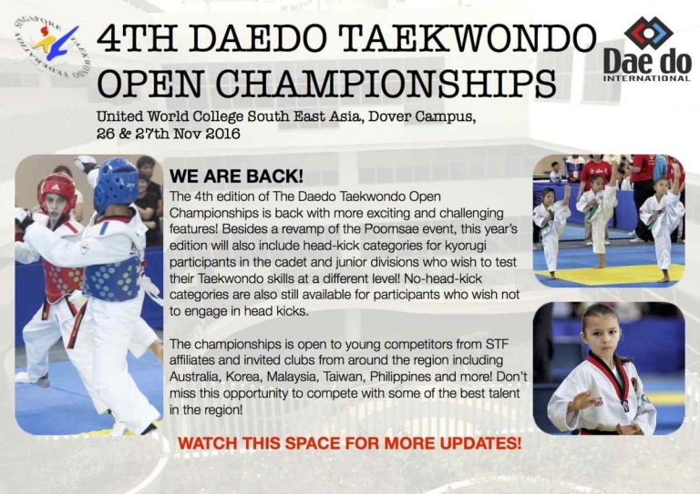 4th Daedo Taekwondo Open Championships