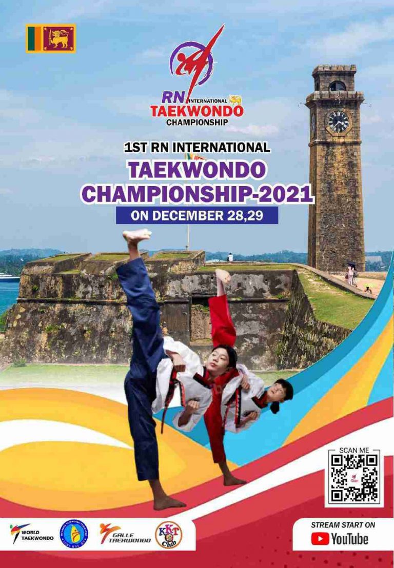 1st RN International Taekwondo Championship 2021, Sri Lanka.