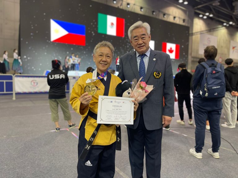 Gold Medal at 2022 World Taekwondo Poomsae Championships