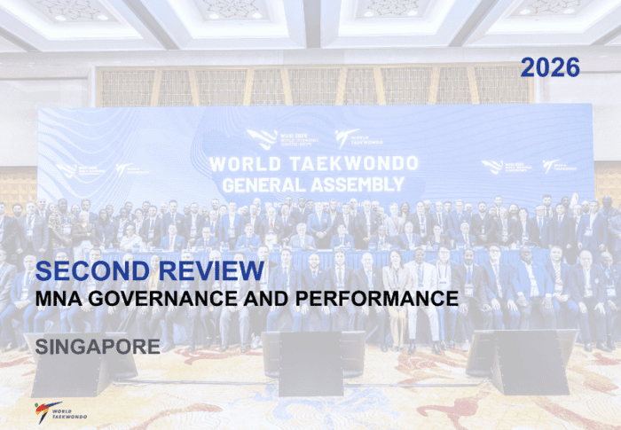Singapore Ranked 17th Globally in World Taekwondo Governance And Performance Review